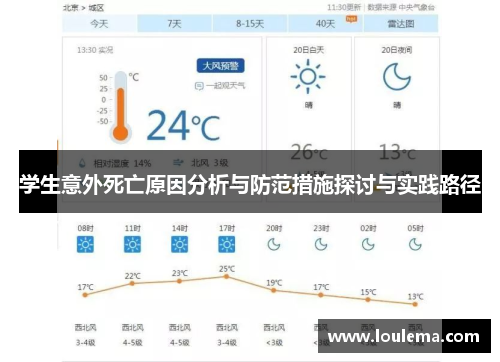 学生意外死亡原因分析与防范措施探讨与实践路径
