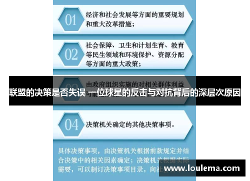 联盟的决策是否失误 一位球星的反击与对抗背后的深层次原因